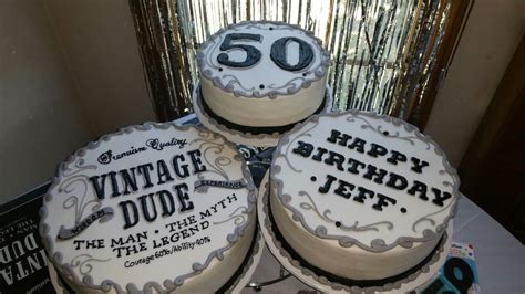 Or send your own ideas through to. Vintage dude 50th birthday cake | Birthday cakes for men ...