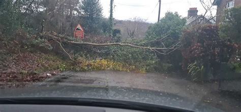 Pictures Show Dramatic Aftermath Of Storm Bella In Sussex Storm Bella