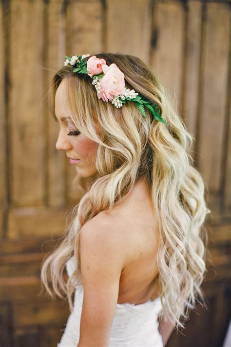 10 Bridesmaid Flower Crown Hair Fashionblog