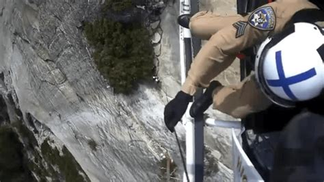 P Chp Central Division Air Operations Rescued An Injured Rock Climber