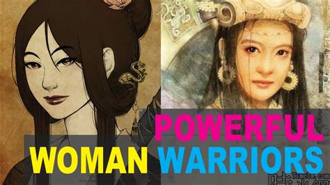 6 Most Feared Female Warriors In Chinese History Youtube