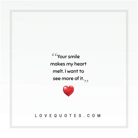 My Heart Melt Love Quotes
