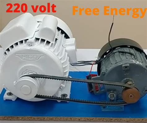 Make 220 Volt Free Energy Generator 1100 Watts Inverter Electricity