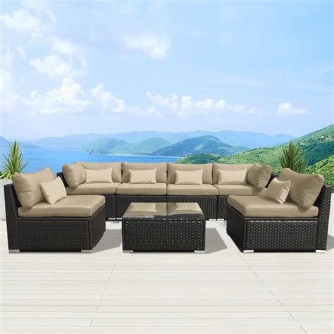 Shop for wicker outdoor furniture sets to find collections of patio furniture in a variety of attractive styles. Review of Modenzi 7G-U Outdoor Sectional Patio Furniture ...