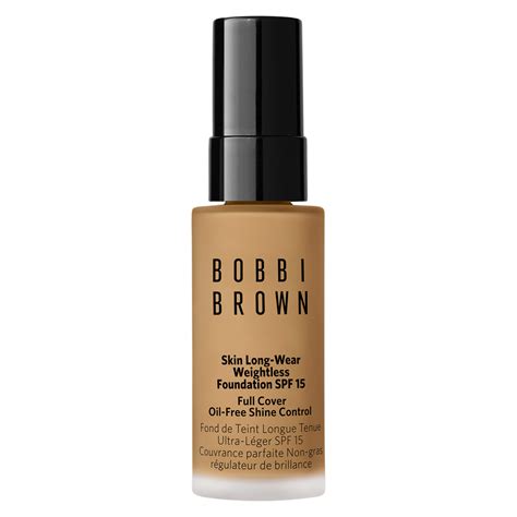 bobbi brown mini skin long wear weightless foundation