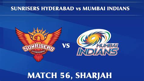 Sunrisers Hyderabad Vs Mumbai Indians Live Score Commentary For The