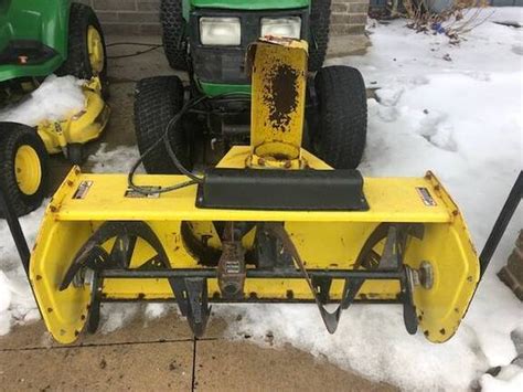 2007 John Deere 47 Quick Hitch Snow Blower Snow Blowers For Lawn