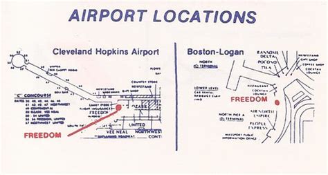 Freedom Airlines Terminal Location Maps Cleveland Hopkin Flickr