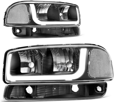 Autosaver88 Led Drl Headlights Assembly Compatible With