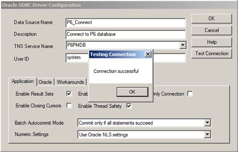 Setting Up An Oracle Odbc Driver And Data Source