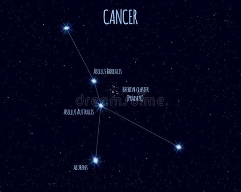 Bright stars stock footage at 30fps. Constellation Cancer Zodiac Horoscope Astrology Stars ...