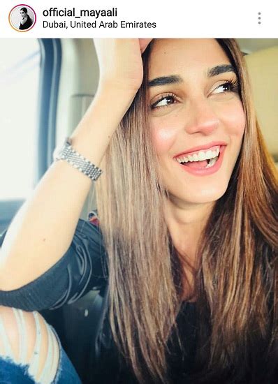 Maya Ali Reaches One Million Mark On Instagram Reviewitpk