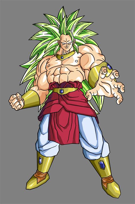 Broly Lssj3 By Hsvhrt On Deviantart