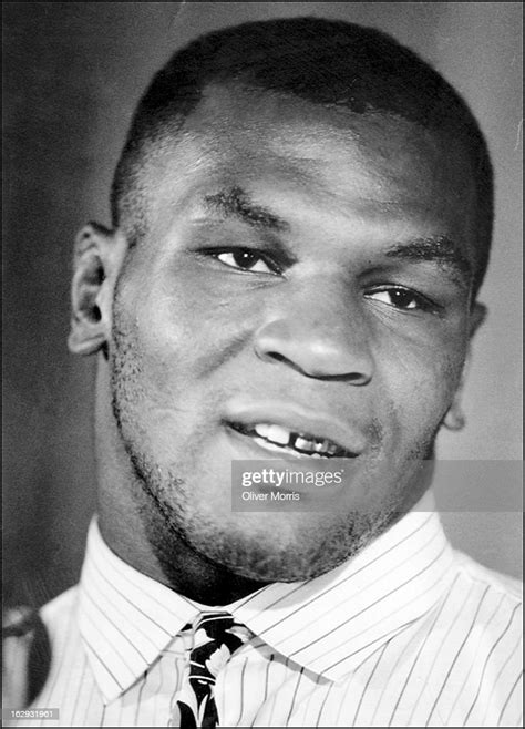 Portrait Of Mike Tyson Boxing Heavyweight Champion Of The World At