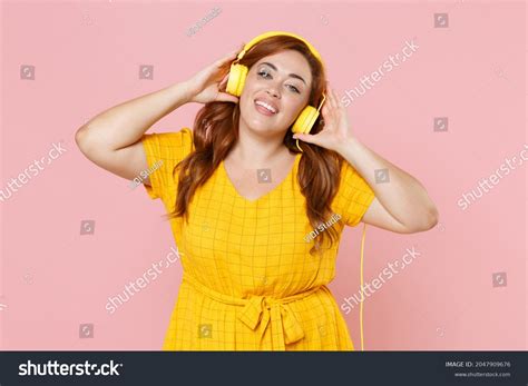 Smiling Young Redhead Plus Size Body Stock Photo Edit Now 2047909676