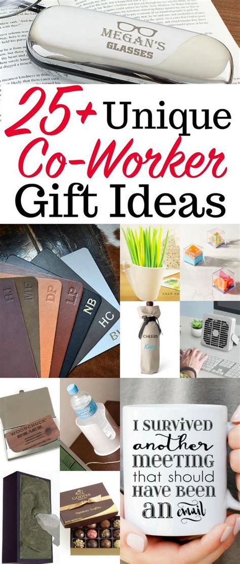 We rounded up the best gifts for coworkers, from funny gift ideas to thank you gifts. 25 Unique Co-Worker Gift Ideas | Employee gifts, Christmas ...