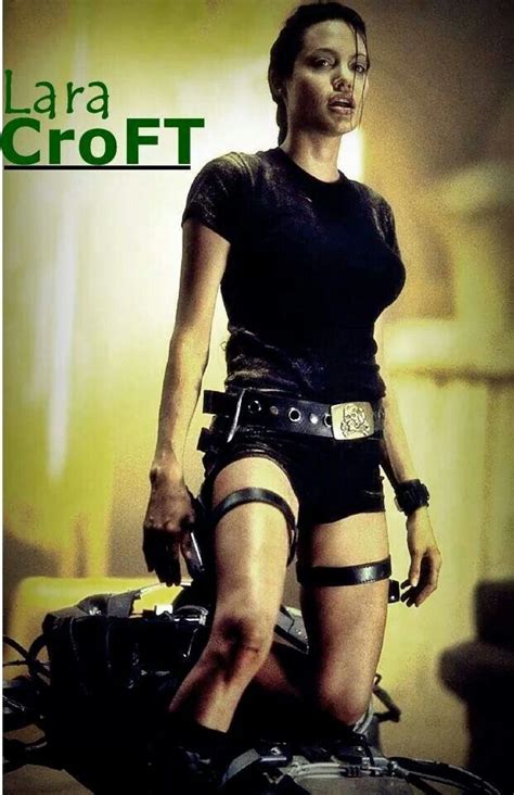 Angelina Jolie Movie Black Tomb Raider Movie Lara Croft