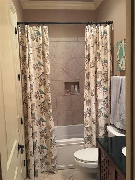 Custom Order Double Panel Shower Curtains Custom Shower Curtains