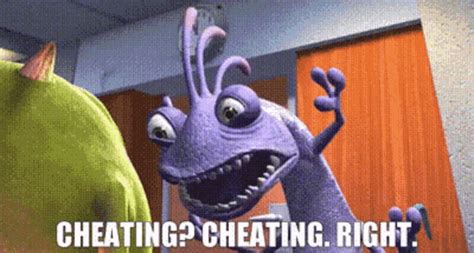 Monsters Inc Randall Boggs Gif Monsters Inc Randall Boggs Cheating