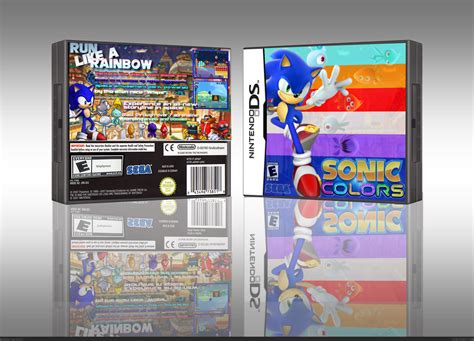 Viewing Full Size Sonic Colors Box Cover
