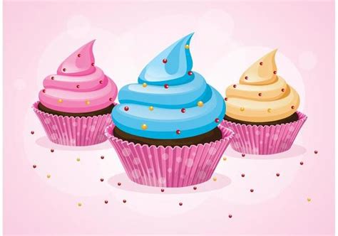 Cupcake Vector Art Icons And Graphics For Free Download