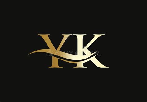 Modern Yk Logo Design For Business And Company Identity Creative Yk