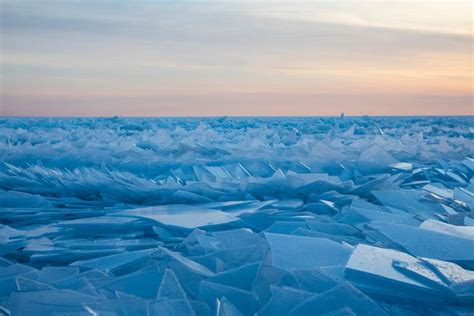 Gorgeous Ice Shards Are Piling Up Along Lake Michigan Michigan Lake