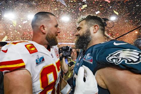 Jason And Travis Kelce Shed Tears Of Joy When Talking About Mom On