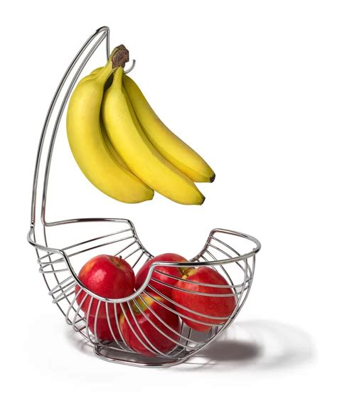 Unusual Fruit Bowl With Banana Hanger Win A Fruit Basket And Banana