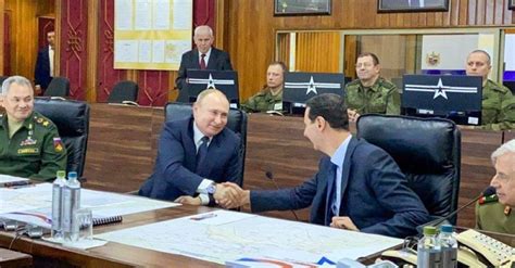 Putin Meets Assad In Surprise Trip To Syria Daily Sabah