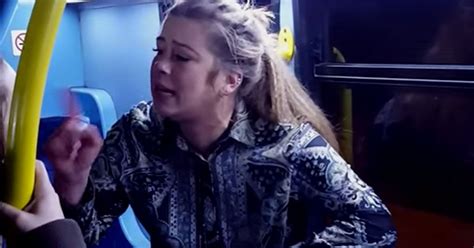 Drunk Woman Spits And Pushes Victim On Bus As She Launches Foul Mouthed Tirade Mirror Online