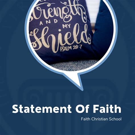 Faith Christian School Statement Of Faith Roanoke Va