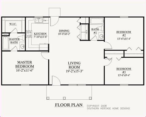 Awesome 1300 Sq Ft House Plans 20x40 House Plans House Plans One