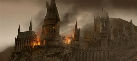Hogwarts Is Our Home — Studiorow Battle Of Hogwarts Concept Art By