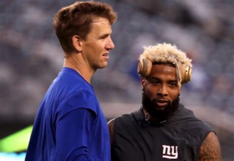 Eli Manning Admits He Spoke To Odell Beckham About His Move To The Rams