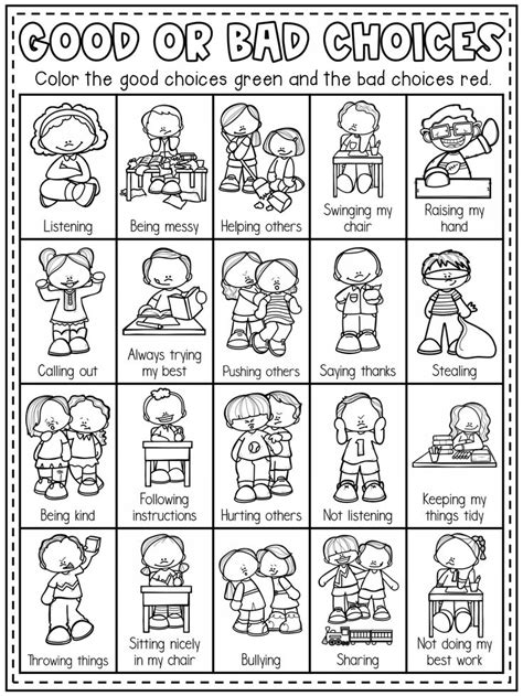 9 School Rules Worksheet Kindergarten Kindergarten With Images School Worksheets