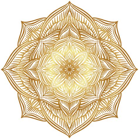 Luxury Ornamental Mandala Vector Art Png Luxury Gold Mandala