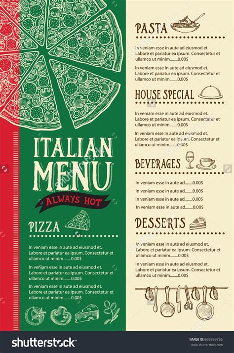 Italian Restaurant Logos Restaurant Menu Covers Restaurant Logo Design Pizza Menu Design