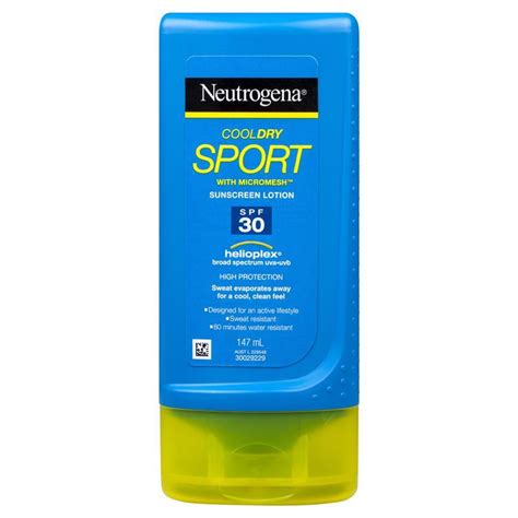 Buy Neutrogena Spf 30 Cool Dry Sport Lotion 147ml Online At Chemist