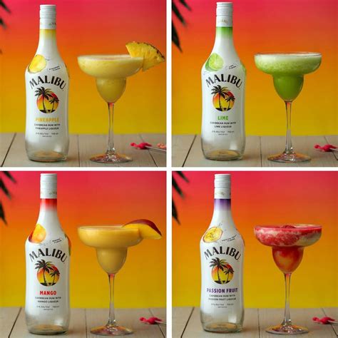 Malibu Recipe Drinks Malibu Sunset Rum Drinks Recipes Fruity