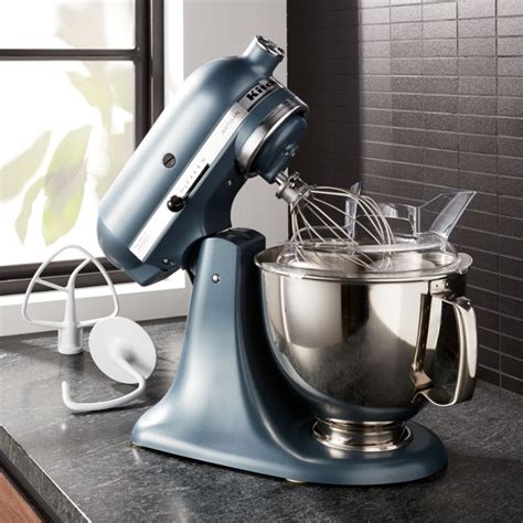 KitchenAid Artisan Steel Blue Stand Mixer Reviews Crate And Barrel