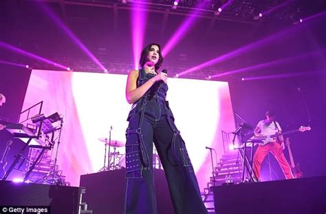 Dua Lipa Goes Braless In Edgy Denim Jumpsuit As She Puts On An
