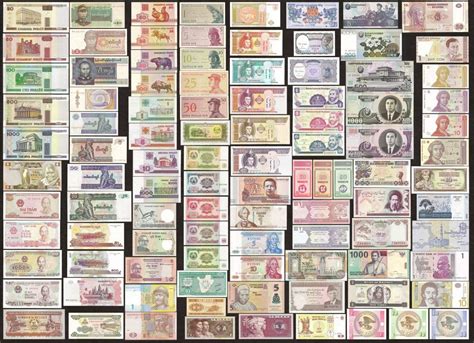 Different Country Money List Of Currencies Of Different Countries