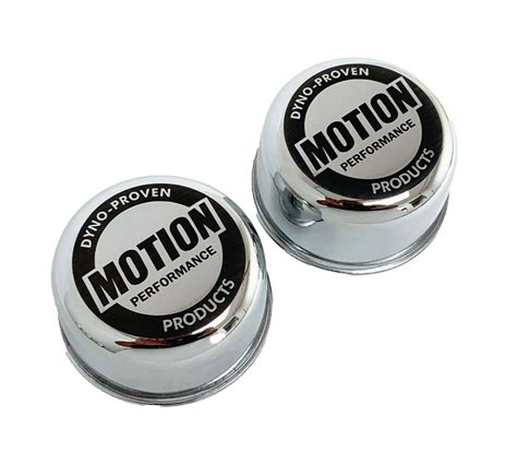 Baldwin Motion Chevy Logo Chrome Breathers Set With 2 Grommets Ebay