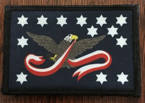 The Whiskey Rebellion Flag Morale Patch Tactical Military Army Hook