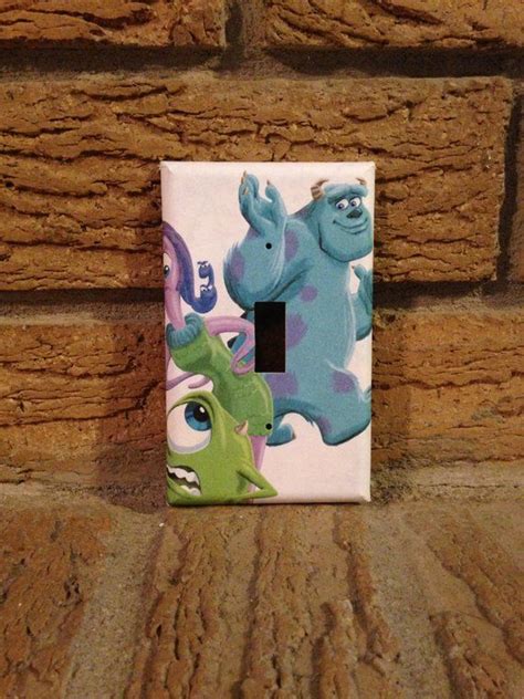 Monsters Inc Light Switch Plate Cover Monsters Inc Nursery Monsters