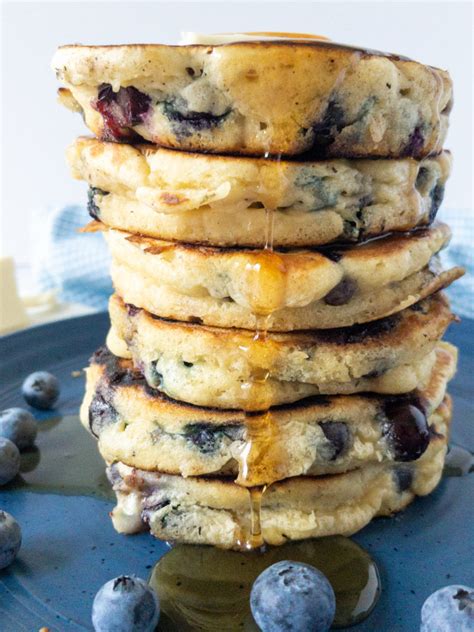 Buttermilk Blueberry Pancakes ⋆ Mandy Macc Bakes