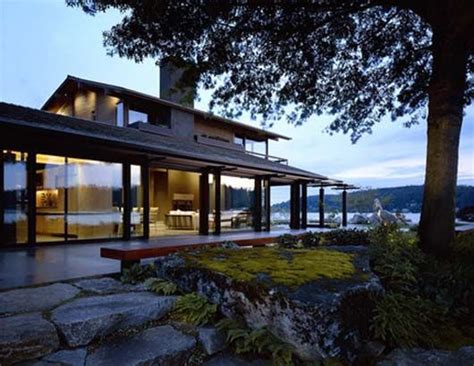 Modern Lake House Designs Modern Lake House Design With
