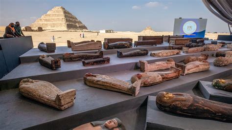 egypt unearths new mummies dating back 2 500 years the new york times