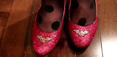 Now You — Yes You — Can Make Diy Wonder Woman Flats Video Wonder
